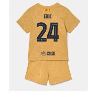 Barcelona Eric Garcia #24 Udebanesæt Børn 2022-23 Kortærmet (+ Korte bukser)